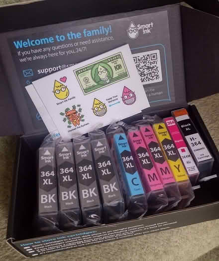 Photo of free printer inks - 364xl (WR6) #2