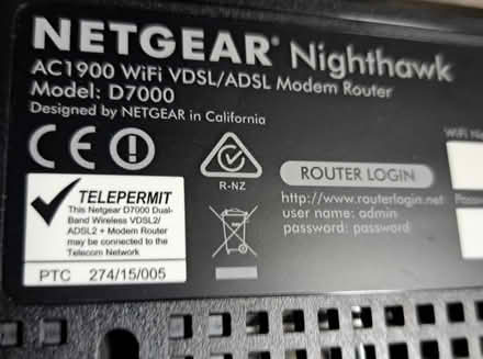 Photo of free WiFi Router (Bolton le Sands LA5) #2