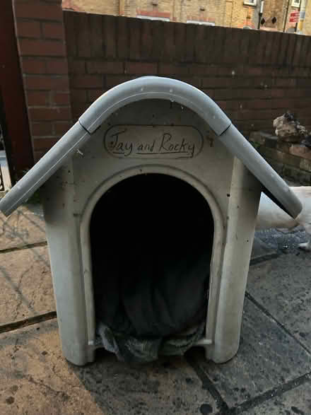 Photo of free Plastic dog kennel (small) (CR7) #1