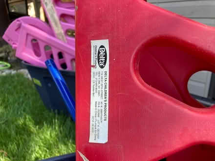 Photo of free Toddler bed….plastic (N E Oakville.) #1