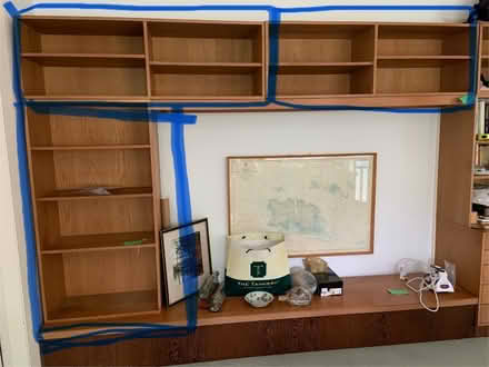 Photo of free Freestanding oak shelving (Chad Valley B15) #1