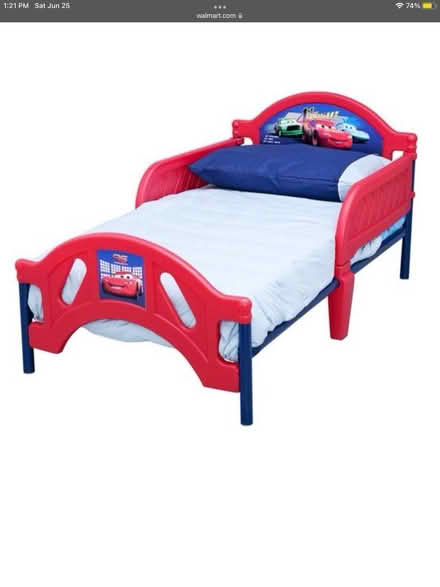 Photo of free Toddler bed….plastic (N E Oakville.) #2