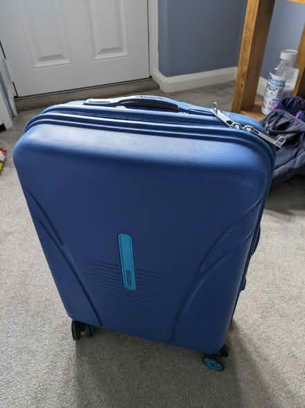 Photo of free Blue Cabin Case with wheels (Bramley LS13) #1