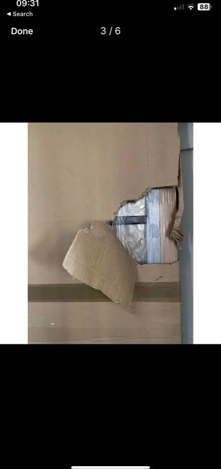 Photo of free Door new glass and wood black frame (Archway N19) #1