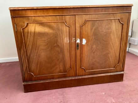 Photo of free Mahogany cupboard (Tattenhall CH3) #1