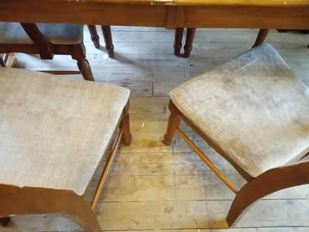 Photo of free Solid wooden table with 6 chairs (Near Horsham Station) #3