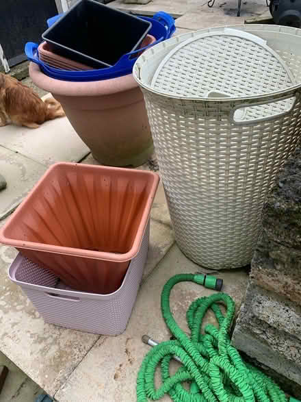 Photo of free Assortment of pots baskets ets (Bramley) #1