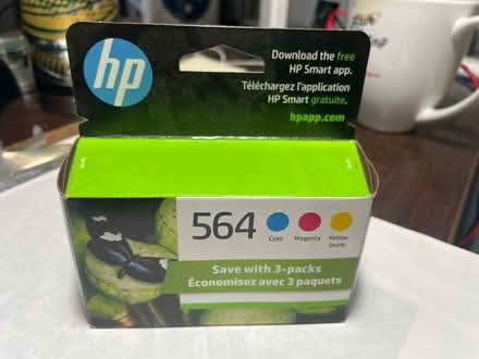 Photo of free HP 564 color set ink cartridges (near downtown) #1
