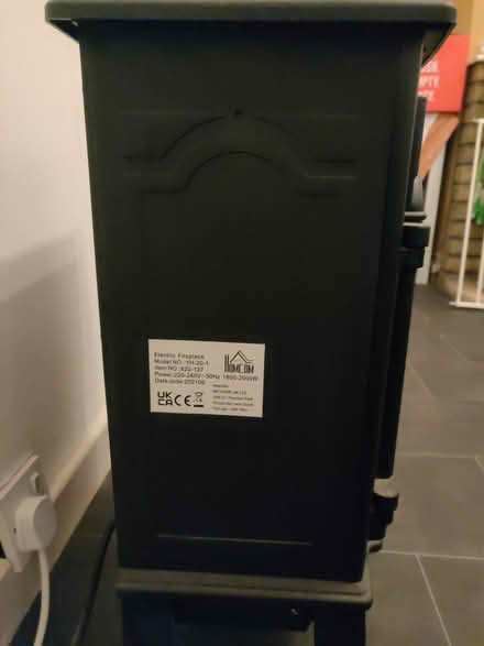 Photo of free Electric fireplace heater (Leigh) #3
