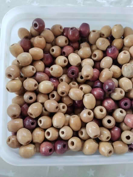 Photo of free Wooden beads (Billericay - Sunnymede CM11) #1