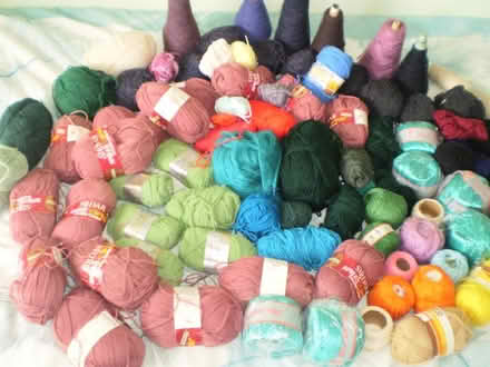 Photo of free Balls of Wool & Crochet Cottons (Waltham Chase SO32) #1