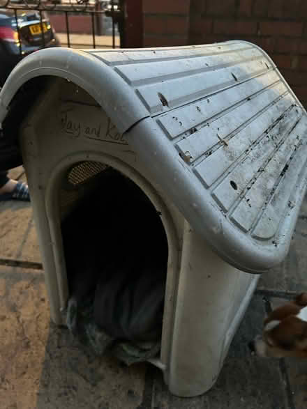 Photo of free Plastic dog kennel (small) (CR7) #3