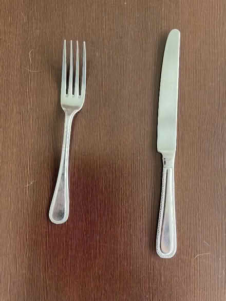 Photo of free Stainless Steel Cutlery Set. (Llanfair Talhaiarn LL22) #1