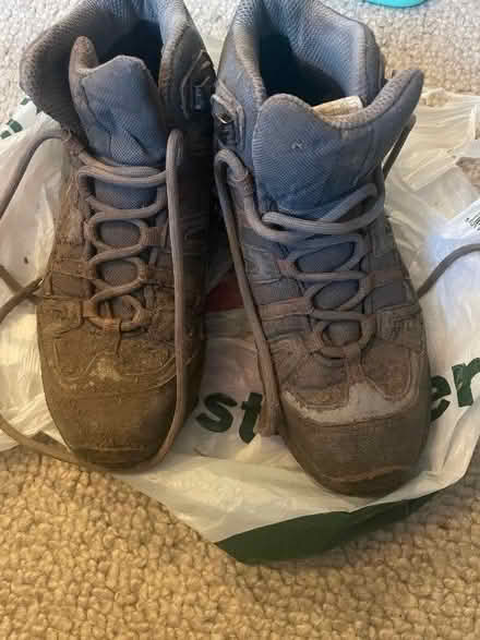 Photo of free Girls decathlon size 1 walking boots (Nunnery Wood WR5)