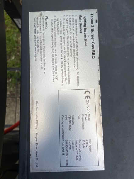 Photo of free Gas BBQ (London Colney.) #2