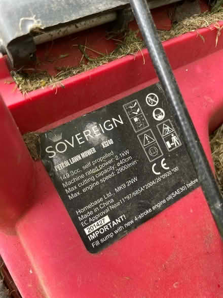 Photo of free Petrol Lawnmower - Spares or Repair (Terrington St Clements) #1