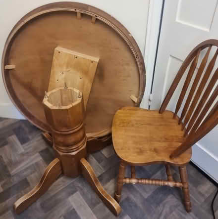 Photo of free Table and 2 Chairs (CT9) #2
