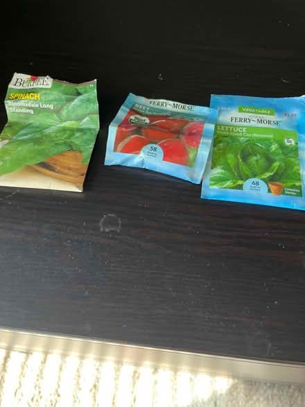 Photo of free Vegetable seeds (Gilbert) #2