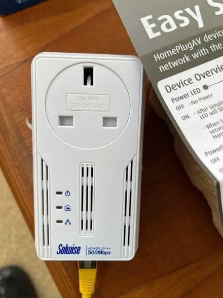 Photo of free two Solway home networking plugs (Scunthorpe DN15) #1