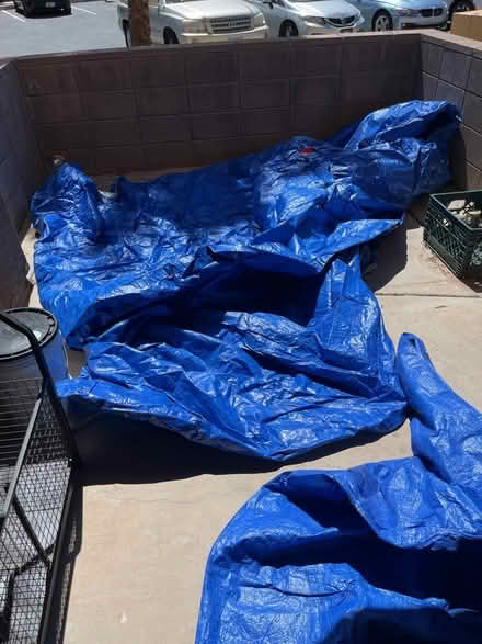 Photo of free Two blue tarps (Gilbert) #1