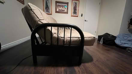 Photo of free Old futon with mattress protector (Scottsdale) #4