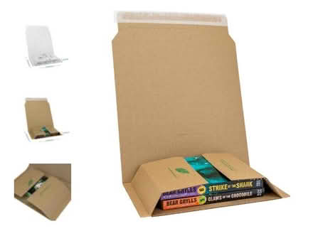 Photo of free Cardboard book wrap mailers - for posting books (Corstorphine EH12) #1