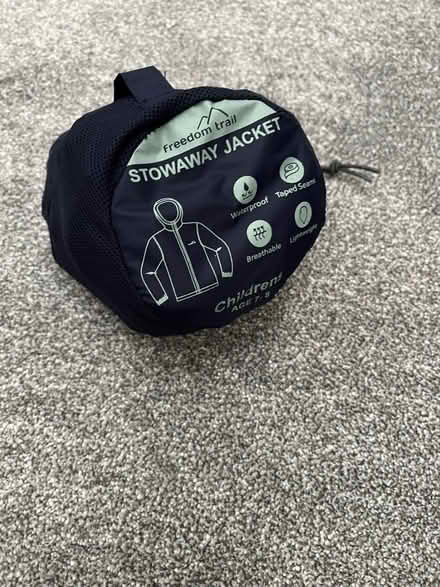 Photo of free Age 7-8 packaway showerproof jacket (Oldfield Brow, Altrincham) #2
