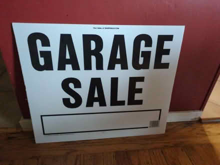 Photo of free Garage Sale Sign (San Carlos Flats) #1