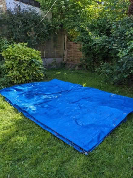 Photo of free Plastic tarpaulin 5mx3m (Whitehawk BN2) #1