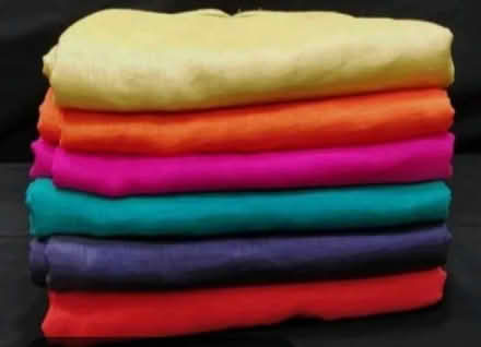Photo of Silk sari fabric (New England) #1