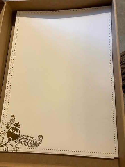 Photo of free Notecards, envelopes, writing paper (Waddon) #2