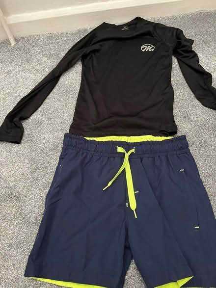 Photo of free Age 7-8 swim shorts & UV50+ top (Oldfield Brow, Altrincham) #1