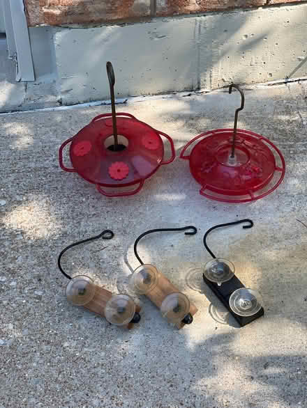 Photo of free Hummingbird feeders w/window mounts (Southwest St Louis County) #1