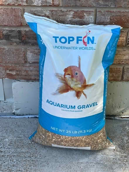 Photo of free 25 lb Top Fin aquarium gravel (Southwest St Louis County) #1