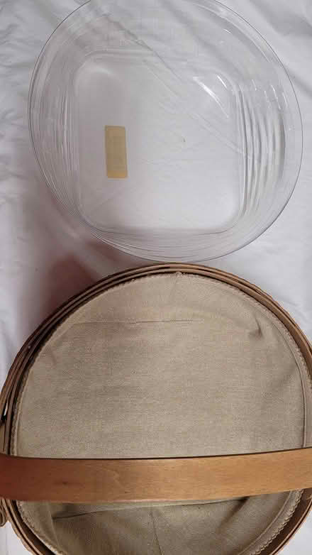 Photo of free Longaberger round pie basket (Liverpool Bayberry) #2