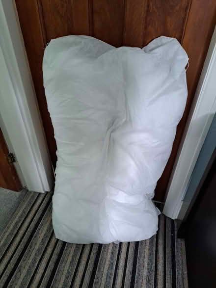 Photo of free 2 sofa cushions 29x25x5 inch approx + some upholstery foam, (Ashton upon Mersey M33) #2