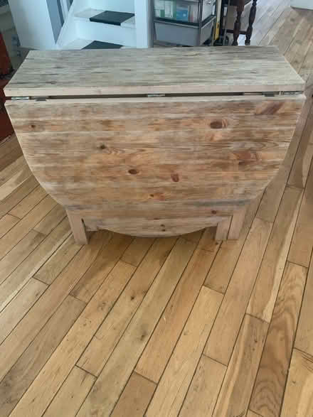 Photo of free Foldable solid wood table (N1 Dalston) #2