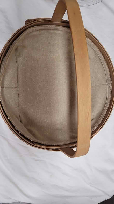 Photo of free Longaberger round pie basket (Liverpool Bayberry) #1