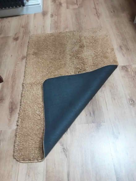 Photo of free 2 x mustard yellow rugs (Warton LA5) #2