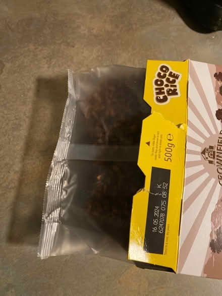 Photo of free Choco rice , unopened inside (Surrey quays) #2