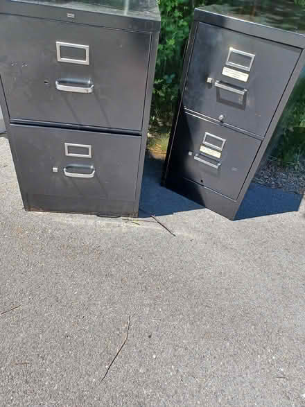 Photo of free Metal file cabinets (Golf & Waukegan) #1