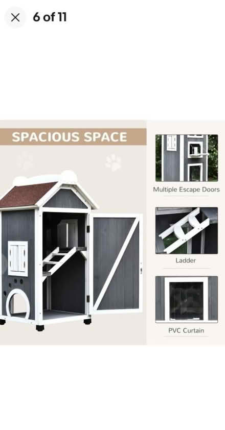 Photo of free Cat playhouse/kennel (thornton heath) #1