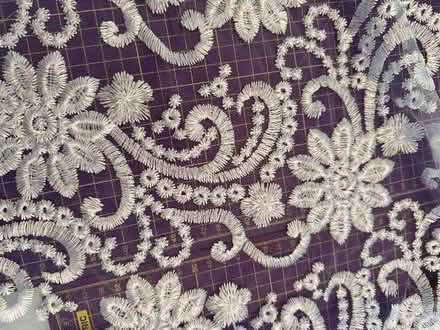 Photo of free 3.5m Bridal lace (Blaby LE8) #1