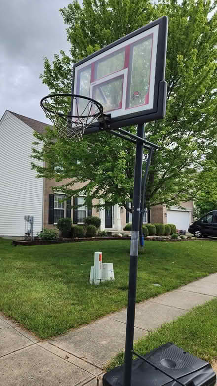 Photo of free Movable Basketball backboard (Auburn Springs, Fishers, IN) #1