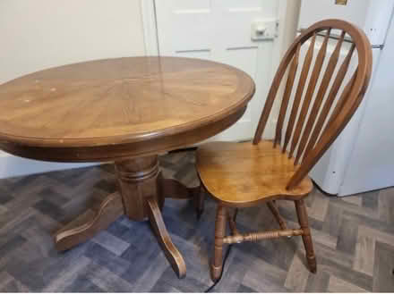 Photo of free Table and 2 Chairs (CT9) #1