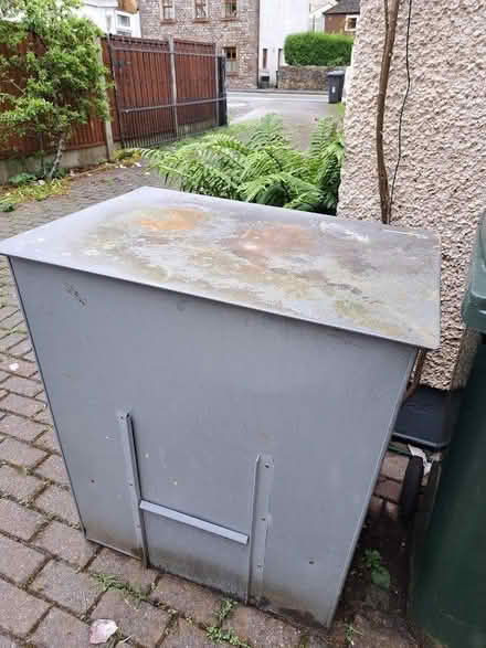 Photo of free Galvanised Coal Bunker (Bolton le Sands LA5) #1