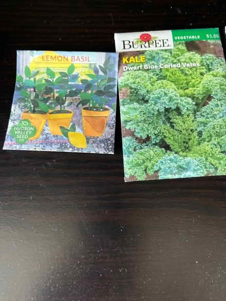 Photo of free Vegetable seeds (Gilbert) #4