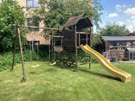 Photo of free Kids outdoor swings/slide (Central Leighton Buzzard) #1
