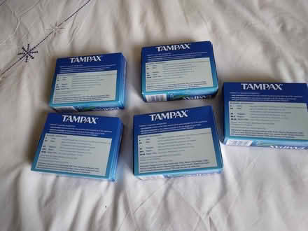 Photo of free Tampons: 5 boxes of Super Tampax (Bosham, Chichester) #2