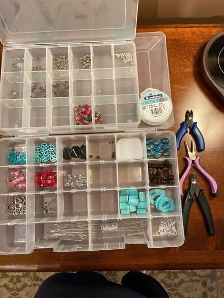 Photo of free Earring/jewelry making supplies (Mason) #1